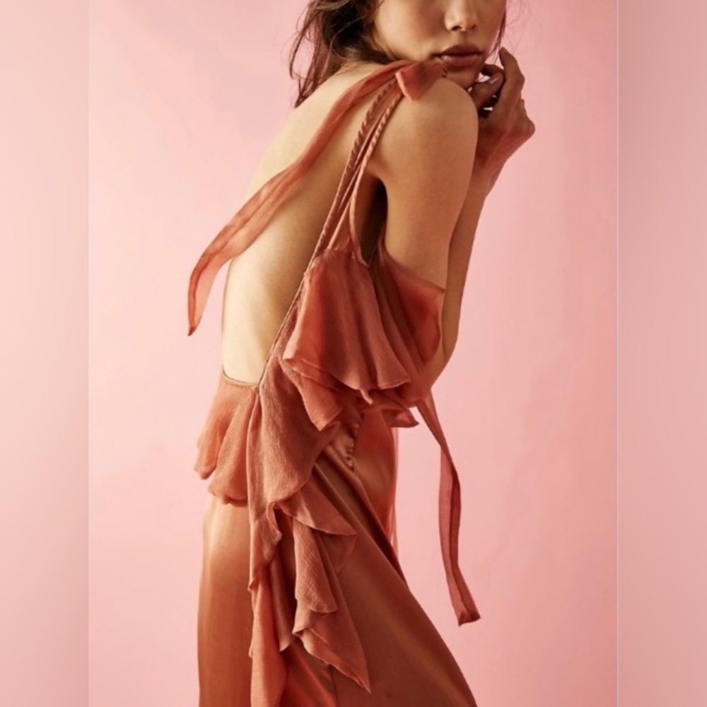 Free People x Brenda Knight Night Slip Maxi Dress